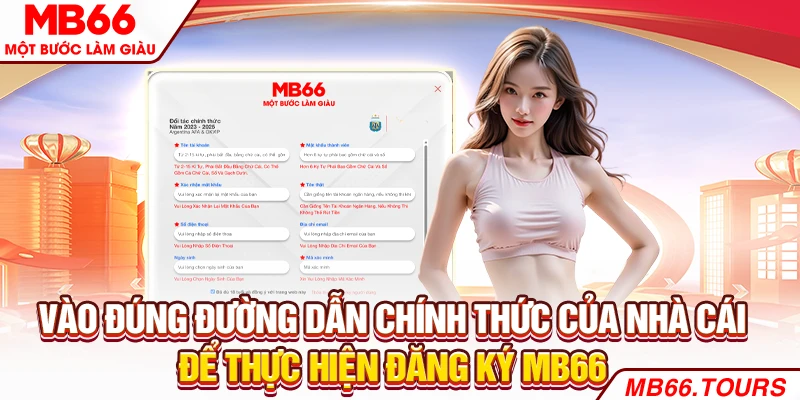 Vào đúng đường dẫn chính thức của nhà cái để thực hiện đăng ký